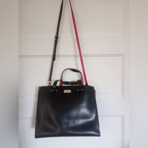Kate Spade Vintage Black Leather Crossbody Purse